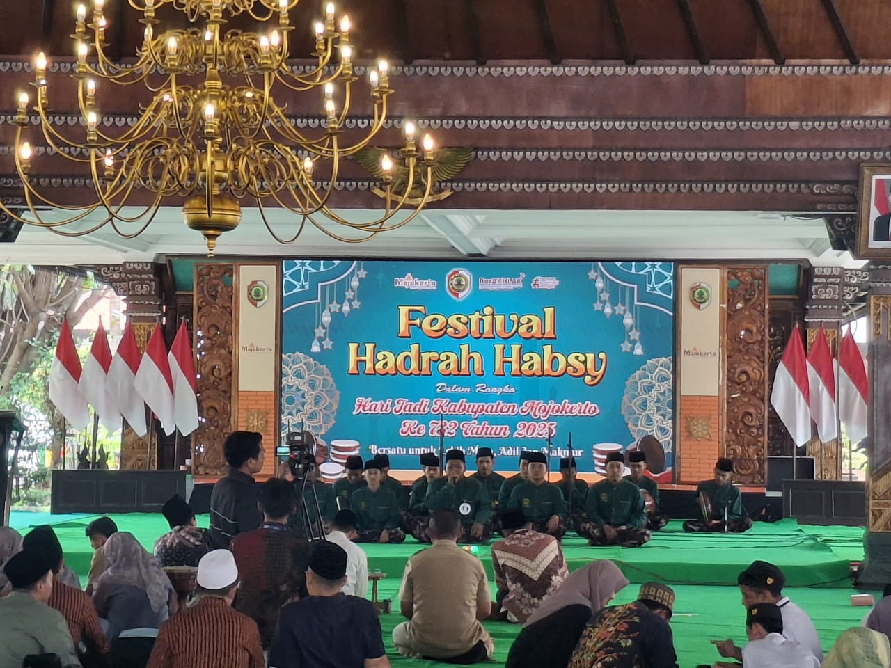 Suasana festival Hadrah Habsy 