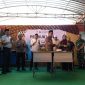 Keterangan foto: Pemotongan tumpeng sebagai tanda diresmikannya Sekolah Rakyat Menengah Pertama (SRMP) 29 Pamekasan.