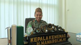 Kepala Kemenag Pamekasan, Mawardi.
