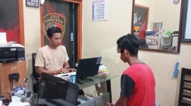 Terduga pelaku penganiayaan diamankan Polres Pamekasan.