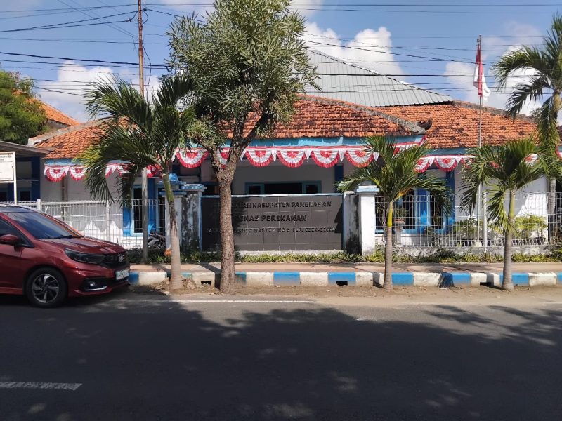 Kantor Dinas Kelautan dan Perikanan (DKP) Pamekasan.
