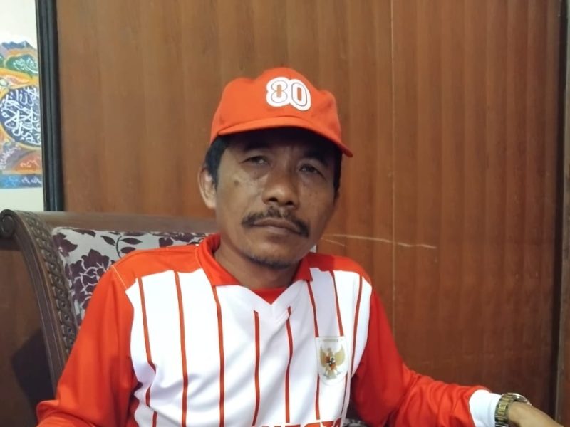 Kabag Kesra Sekda Pamekasan, Abrori Rois saat ditemui di kantornya.