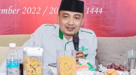 Pj Ketua PCNU Kabupaten Pamekasan, KH Muchlis Nasir. 