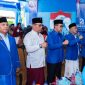 Suasana peringatan HUT ke-24 Partai Demokrat di Pamekasan yang di hadiri oleh Bupati dan Wabup Pamekasan.