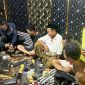 Polres Pamekasan saat mengamankan 4 orang terduga penyalahgunaan narkoba.