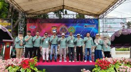 Foto Bersama Pengurus Persatuan Drum Band Indonesia (PDBI) Kabupaten Pamekasan dan Wakil Bupati Pamekasan