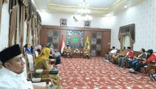 Suasana Audiensi Cipayung Plus Bersama Bupati dan Wabup Pamekasan di Peringgitan Dalam, Mandhapa Agung Ronggosukowati Pamekasan.