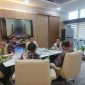 Bupati Pamekasan, KH Kholilurrahman bersama Kepala (DKP) Pamekasan, Abdul Fata, saat menemui Kementerian Kelautan dan Perikanan (KKP) di Gedung Mina Bahari IV, Jakarta.