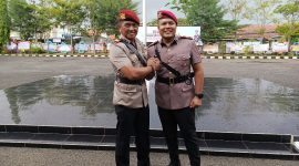 AKP Safril dan IPTU Nur Fajri Alim.