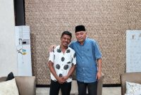 Foto - Abdul Rojal dan Wakil Gubernur Maluku Utara Sarbin Sehe