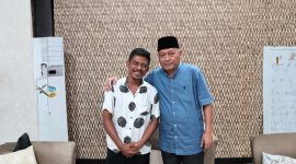 Foto - Abdul Rojal dan Wakil Gubernur Maluku Utara Sarbin Sehe