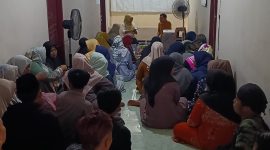 Relawan SPBG Humairoh Sejahtera Blumbungan mengikuti penyuluhan PKP dan IKL bersama Dinas Kesehatan Pamekasan.