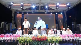 Ketua Majelis Tangga Seribu, Andi Ali Syahbana saat menyampaikan sambutannya.