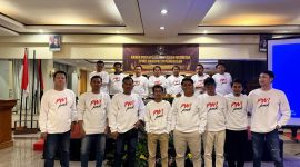 Foto Bersama setelah pembahasan Rapat Kerja (Raker) PWI Pamekasan.