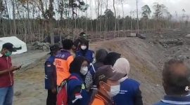 Relawan FRPB Pamekasan tiba di lokasi wilayah terdampak erupsi Gunung Semeru.