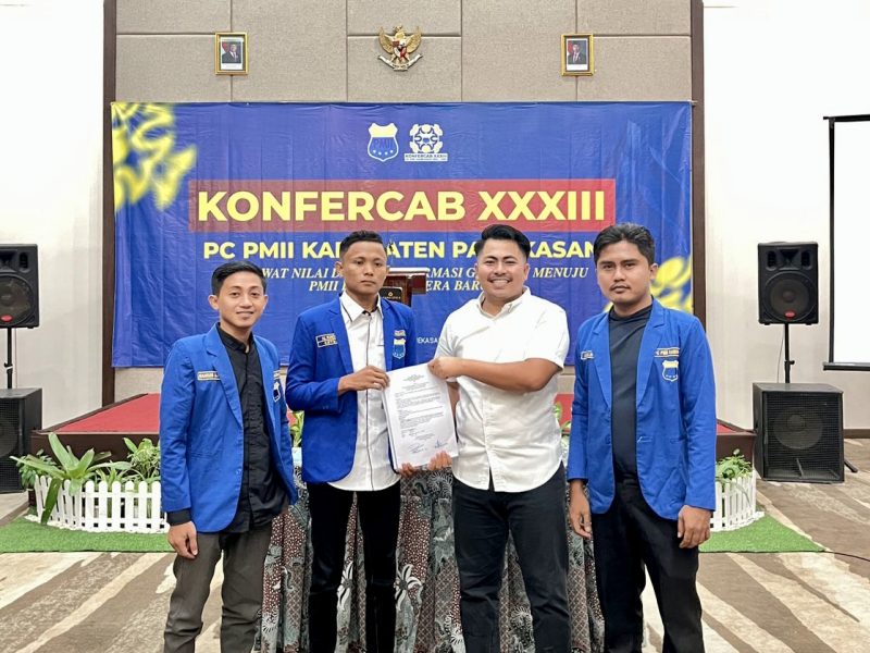 Sahabat Fahril Anwar saat di tetapkan sebagai Ketua Mandataris PC PMII Pamekasan