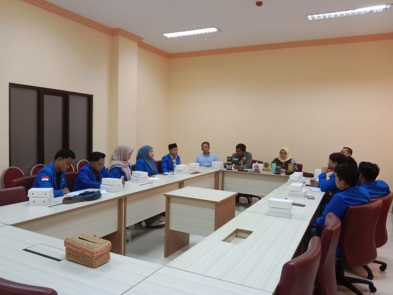 Suasana Audiensi PMII Mojokerto bersama DPRD.