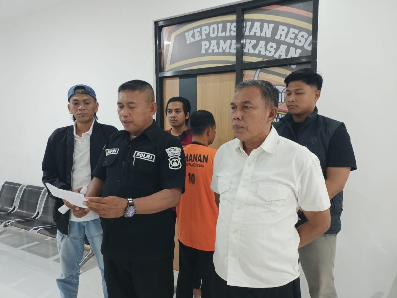 Polisi ungkap kasus dugaan pembacokan di Desa Kowel, Pamekasan.