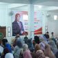 Anggota MPR RI Fraksi PDI Perjuangan Dapil Jatim XI Madura, Hj. Ansari, saat menggelar Sosialisasi 4 Pilar Kebangsaan di Madrasah Aliyah (MA) Pondok Pesantren Sumber Bungur, Kecamatan Pakong, Kabupaten Pamekasan.
