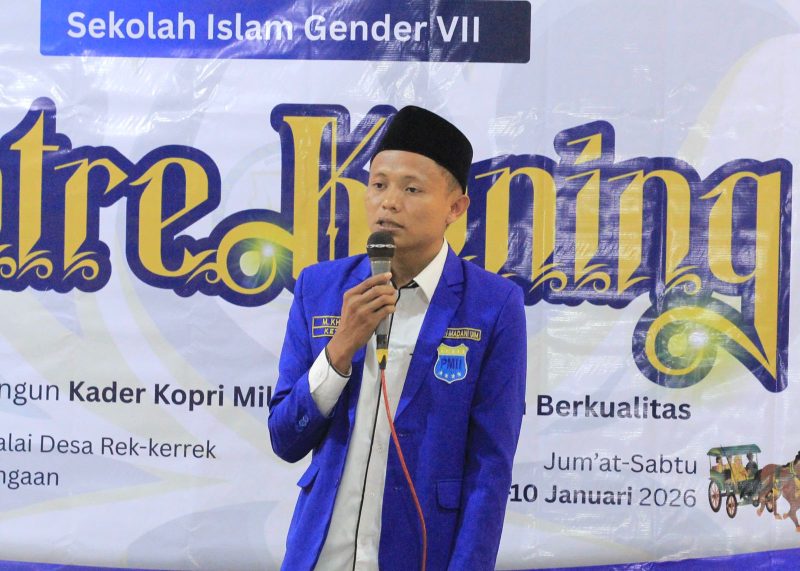 Fahril Anwar Ketua PC PMII Pamekasan