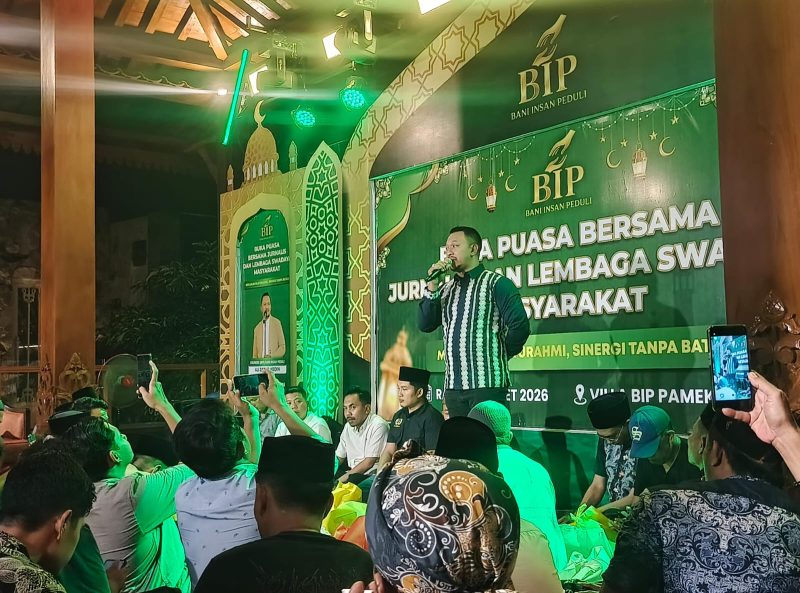 Founder BIP, Ali Zainal Abidin, saat menyampaikan sambutannya.