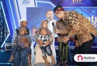 Founder BIP Foundation, Ali Zainal Abidin, saat menyapa disabilitas.