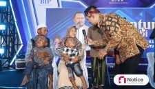 Founder BIP Foundation, Ali Zainal Abidin, saat menyapa disabilitas.