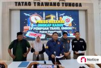 Konfrensi Pers di Gedung Tatag Trawang Tungga Polres Pamekasan