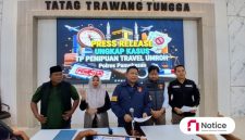 Konfrensi Pers di Gedung Tatag Trawang Tungga Polres Pamekasan