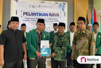 Suasana pelantikan ORMAWA Institut Darul Ulum Banyuanyar Pamekasan periode 2026–2027.