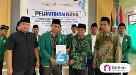 Suasana pelantikan ORMAWA Institut Darul Ulum Banyuanyar Pamekasan periode 2026–2027.