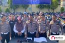 Suasana Konferensi Pers yang dipimpin langsung oleh Kasat Lantas Polres Pamekasan.