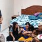 Terduga komplotan pencuri emas saat dibekuk polisi.