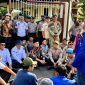 PMII saat melakukan dialog dengan Bupati Pamekasan