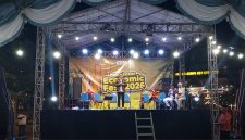 Sambutan Ketua Umum BPC HIPMI Pamekasan, Ach. Kusairi di acara pembukaan Economic Fest 2026.