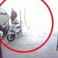 Keterangan foto: Aksi Curanmor di kawasan Ruko Teja, Kabupaten Pamekasan tertangkap cctv.