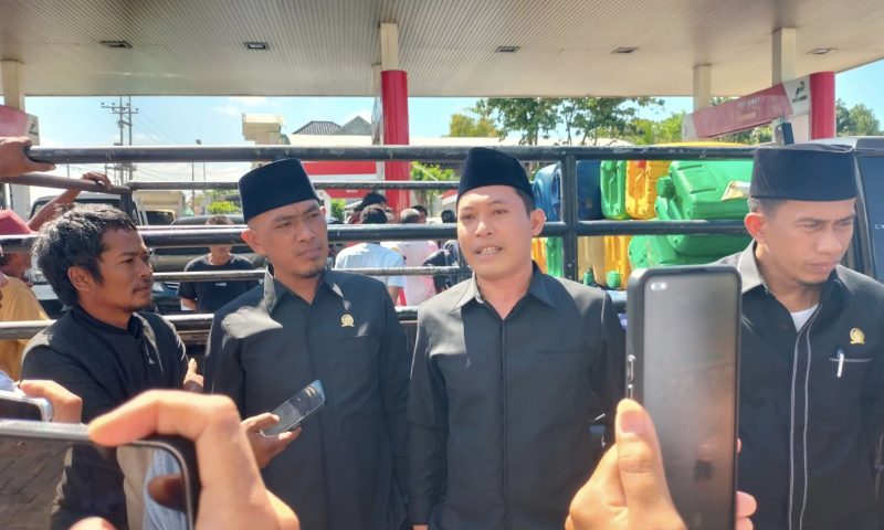 Komisi II DPRD Pamekasan saat melakukan sidak