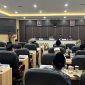 Suasana Rapat Paripurna DPRD Pamekasan bersama Bupati dan Wabup Pamekasan di Ruang Sidang.