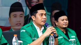 Ketua PW GP Ansor Jawa Timur, H. Musaffa Safril.