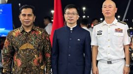 Ketua Pimpinan Wilayah Gerakan Pemuda Ansor Jawa Timur, H. Musaffa Safril, saat foto bersama.