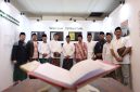 Nahdlatut Turots saat menggelar pameran karya ulama Kudus dalam rangkaian Jelajah Turots Nusantara pada tahun lalu (2025).