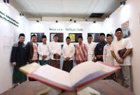 Nahdlatut Turots saat menggelar pameran karya ulama Kudus dalam rangkaian Jelajah Turots Nusantara pada tahun lalu (2025).