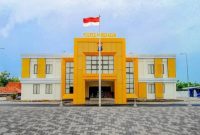 Kantor Polres Pamekasan tampak depan.
