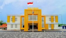 Kantor Polres Pamekasan tampak depan.
