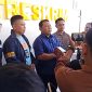 Kasat Reskrim Polres Pamekasan AKP Yoyok Hardianto, saat mengungkap prihal penjemputan paksa Direktur CV Dzarrin.