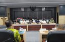 Suasana Audiensi tentang Korban Investasi Bodong oleh eks Pegawai BRI.