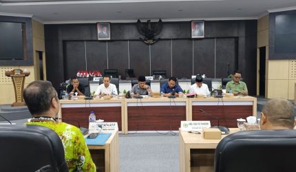 Suasana Audiensi tentang Korban Investasi Bodong oleh eks Pegawai BRI.