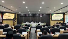 Suasana Rapat Paripurna DPRD Bersama Pemkab Pamekasan.