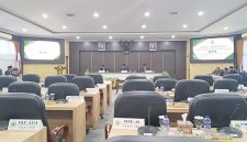 Suasana Rapat Paripurna DPRD Pamekasan.