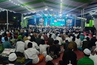 Suasana Haul Akbar ke-7 RKH Hasan Bakir, Palpetok Pamekasan.